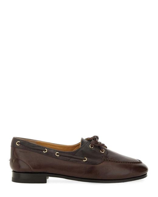 Bally Brown Pathy" Moccasin