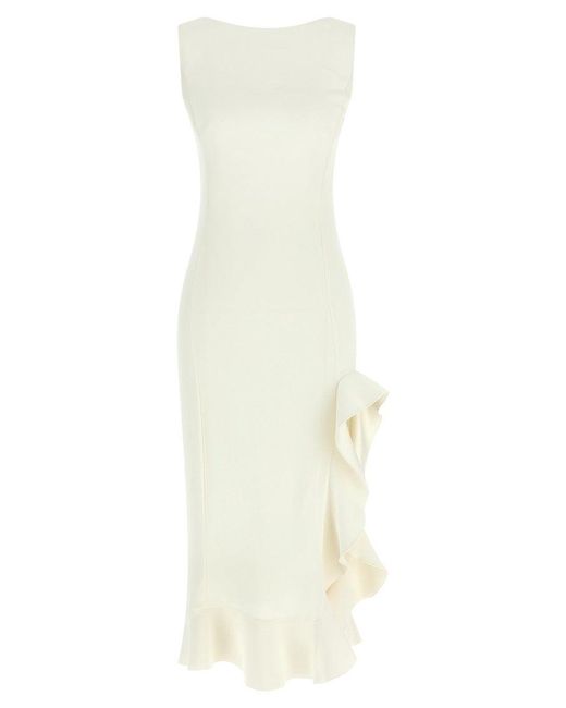 Pinko White 'Flipper' Dress