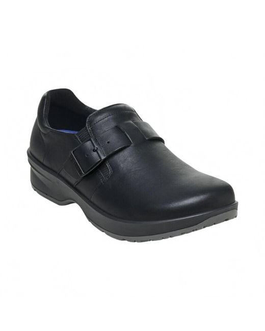 Birkenstock Black Caris Pro Leather Shoe