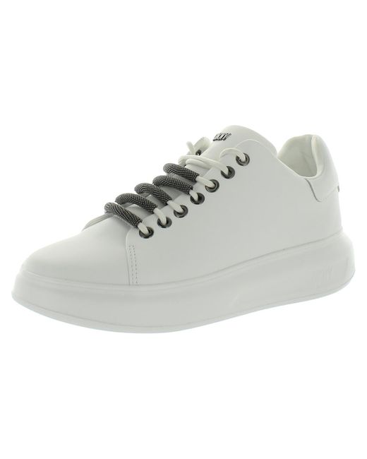 DKNY Gray Jewel Leather Casual And Fashion Sneakers
