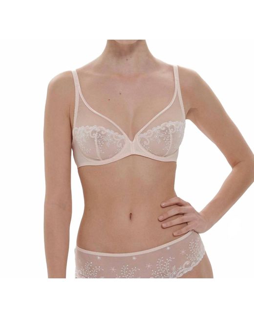 Simone Perele Natural Full Coverage Plunge Bra