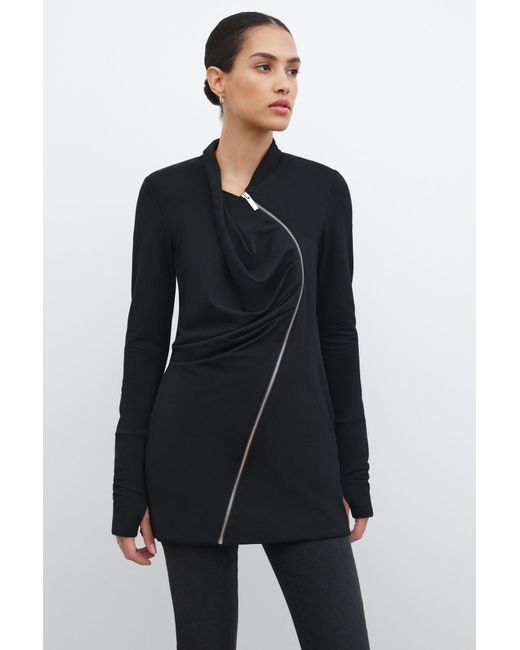 MARCELLA Blue Harlem Sweatshirt Jacket