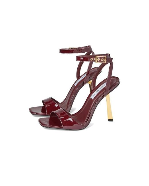 Steve Madden Women's Red Daphney Daph04S1 Sandals Burgundy