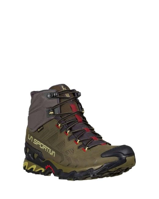 La Sportiva Brown Ultra Raptor Ii Mid Leather Gtx Hiking Shoes for men