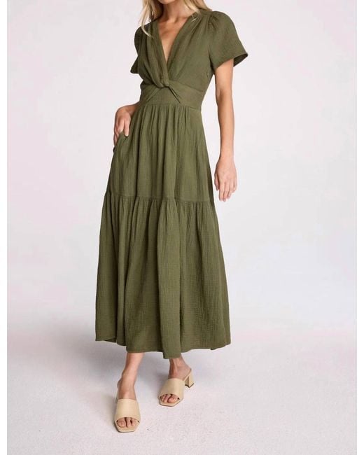 Sundays Green Fleet Dress