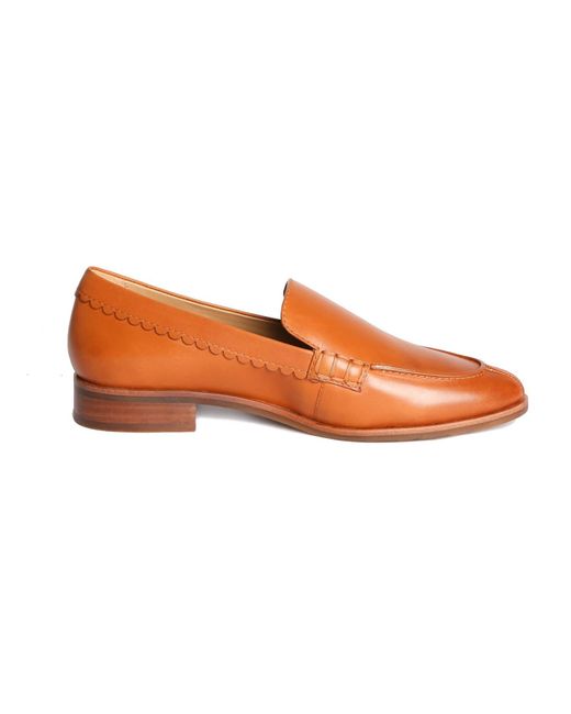The Flexx Orange Bowery Leather Loafer
