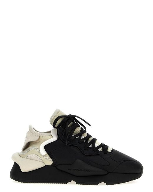 Y-3 Black 'Kaiwa' Sneakers for men