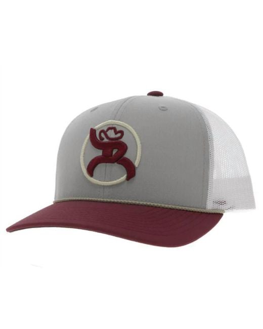 Hooey Multicolor Roughy Strap Six Panel Snapback Cap for men