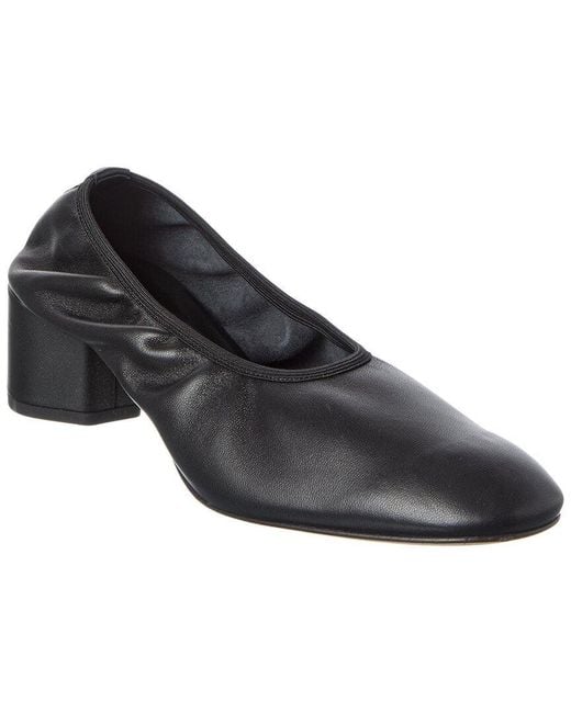 Aeyde Black Gemma Leather Pump