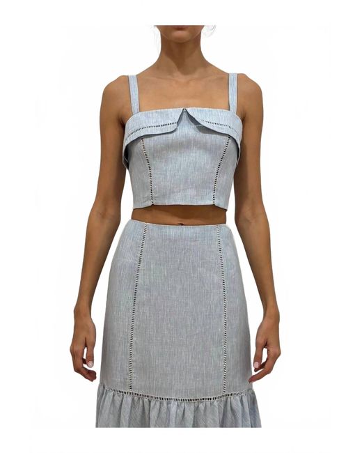 Hevron Multicolor Alba Top
