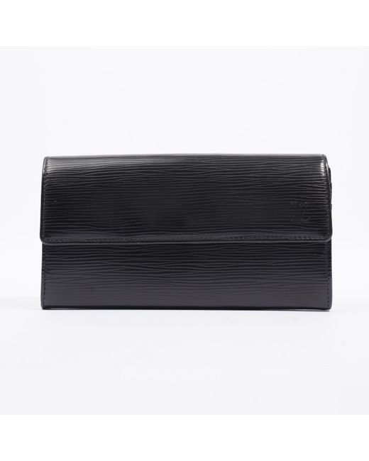 Louis Vuitton Black Sarah Wallet Epi Leather