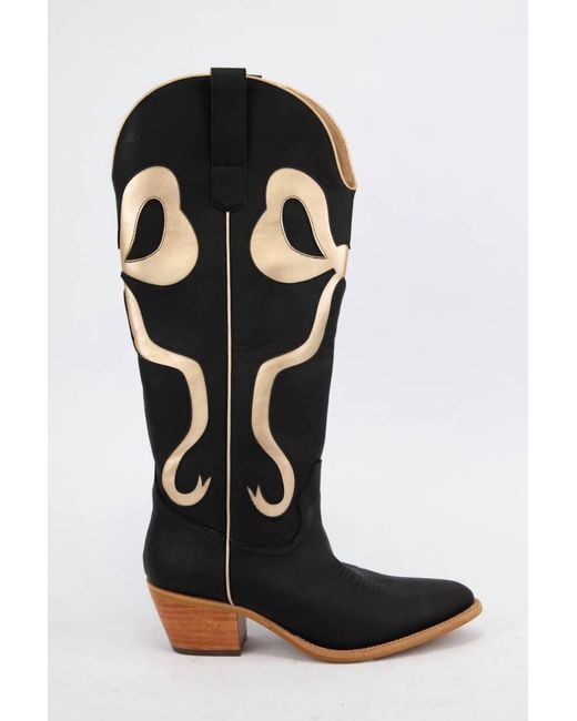 Miracle Miles Black Bow Boots
