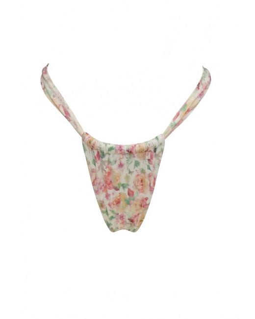 Bananhot White Shell Bikini Bottom