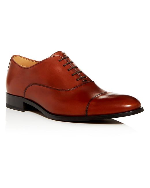 To Boot New York Red Forley Leather Oxfords for men