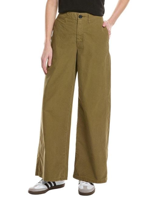 Rag & Bone Green Evie Pant