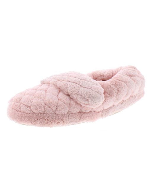 Acorn Spa Wrap Quilted Adjustable Slipon Slippers in Pink Lyst