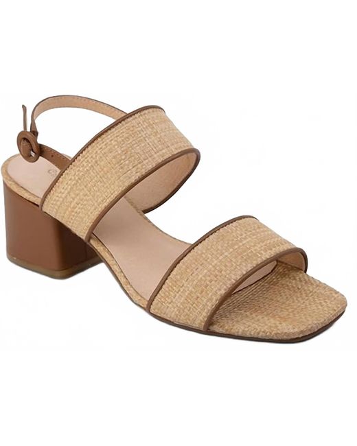Chocolat Blu Black Darla Sandals