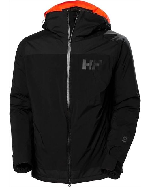 Helly Hansen Black Powderdreamer 2.0 Jacket for men