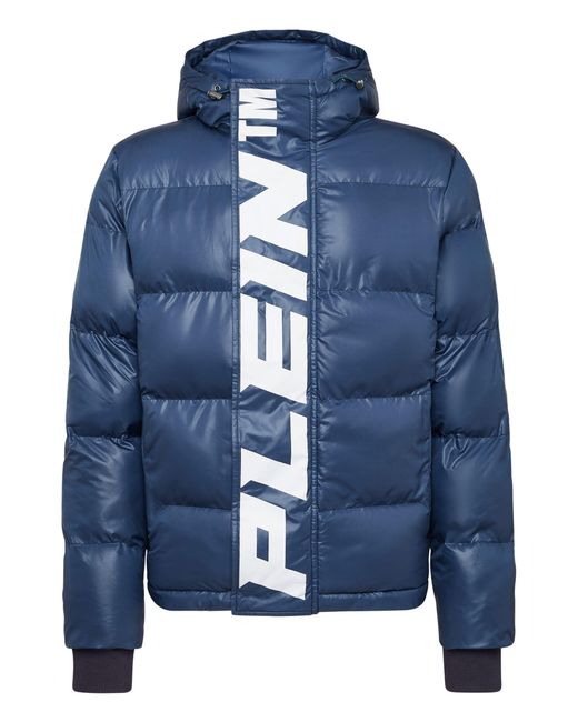 Philipp Plein Blue Puffer for men