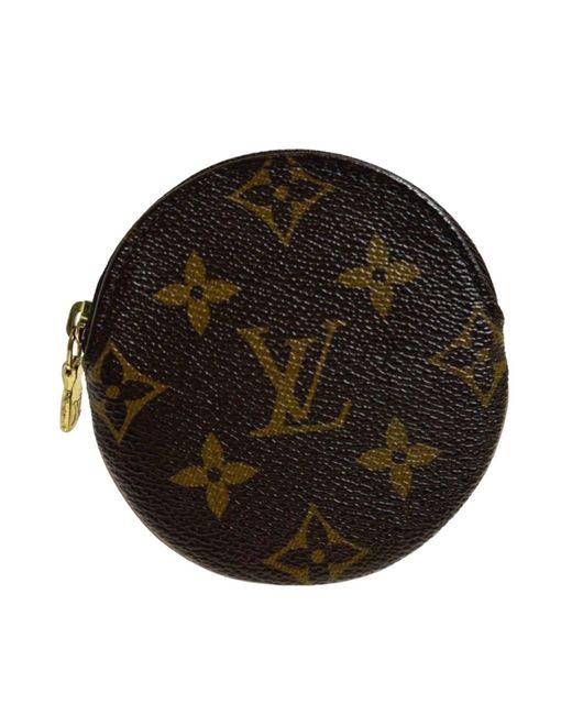 Louis Vuitton Black Monogram Canvas Wallet (pre-owned)