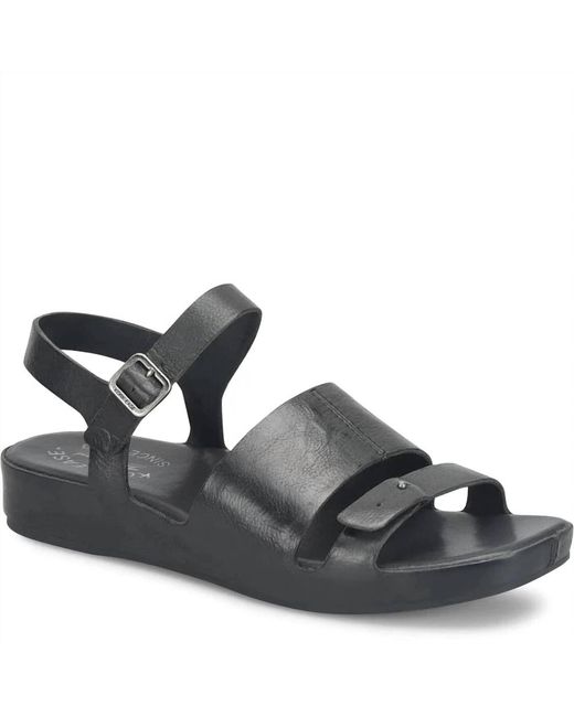 Kork-Ease Black Mona Sandals