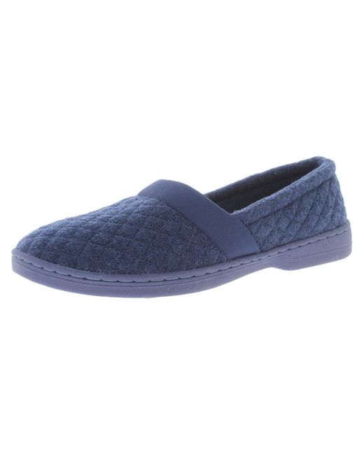 Foamtreads Blue Coddles 2 Round Toe Slip On Loafer Slippers