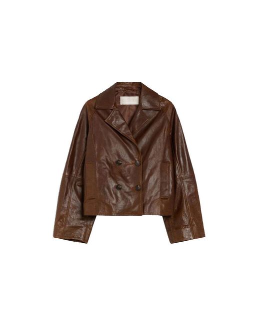 iBlues Brown Leather Jacket