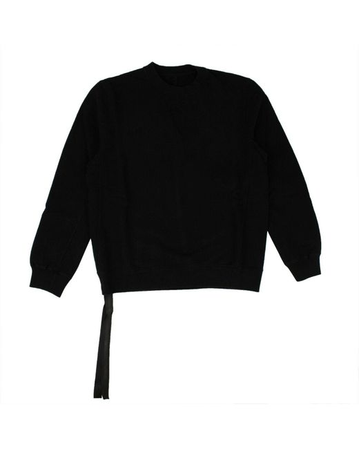 Unravel Project Black Cotton Logo Patch Sweatshirt for men