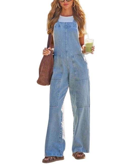 Tedora Blue Jumpsuit