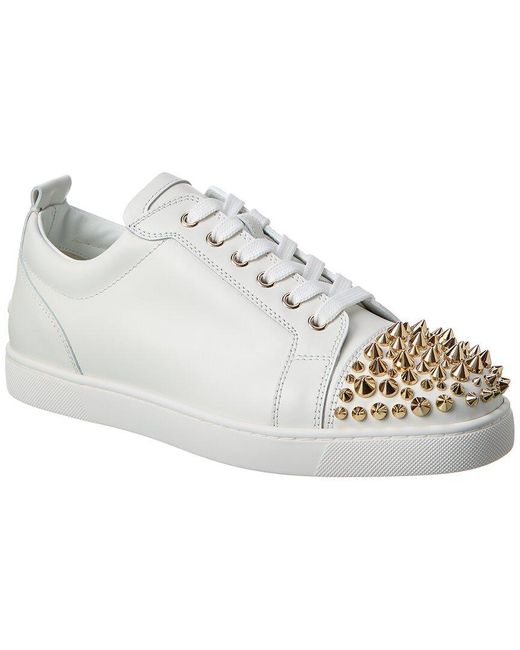 White and gold sales christian louboutins