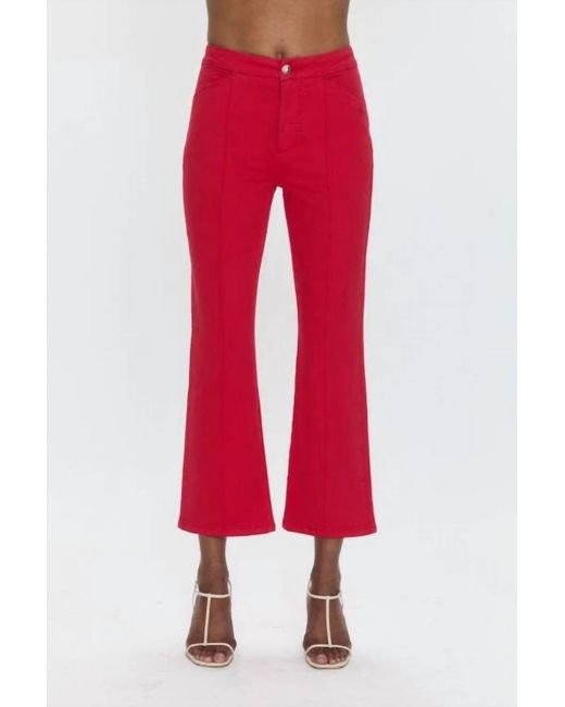 Pistola Red Simone Kick Flare Pant