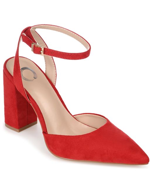Journee Collection Red Collection Tyyra Pump