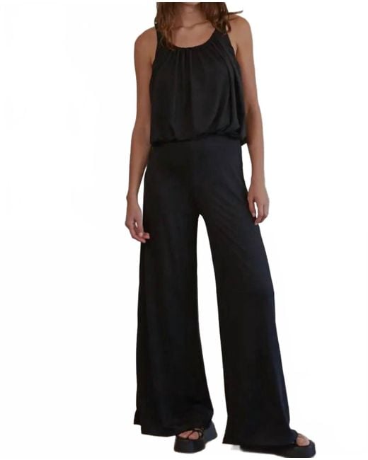 By Together Black Cassidy Wide Leg Jumpsuit