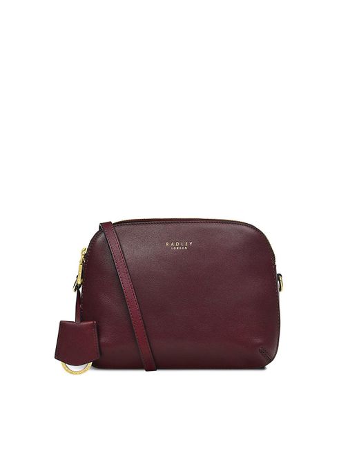 Radley Dukes Place Medium Zip Top Crossbody in Purple Lyst