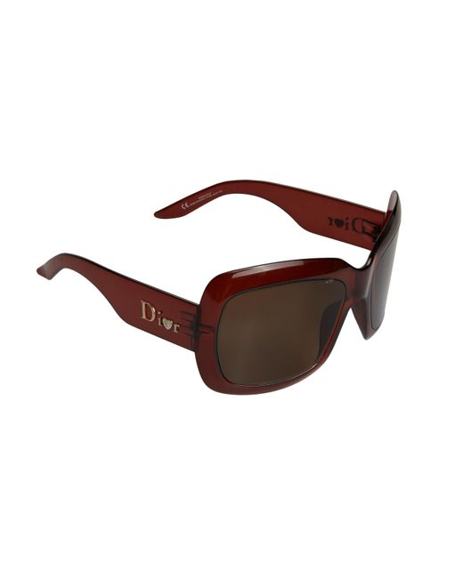 Dior Brown Heart Butterfly Sunglasses