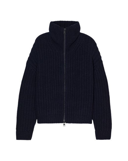 Closed Blue Wool Cardigan