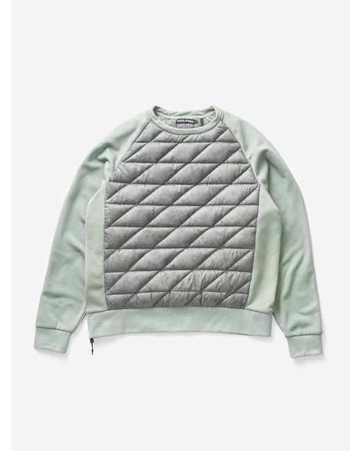 Holden M Down Crew Sweater - Slate Gray for men