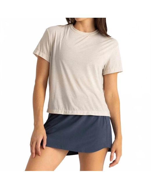 Free Fly Blue Lightweight Elevate Tee