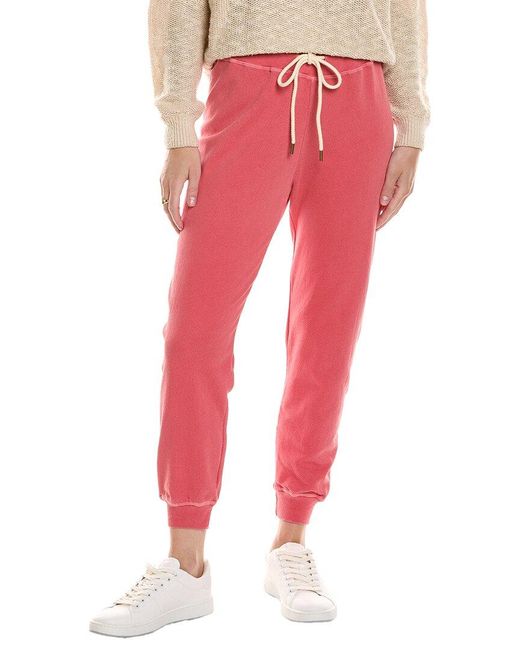 The Great Red Cropped Sweatpant