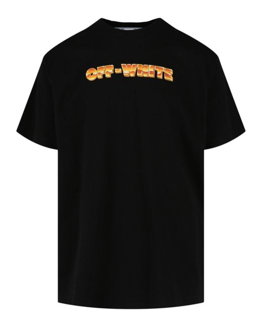 Off-White c/o Virgil Abloh Black Arrows-print Crewneck T-shirt for men