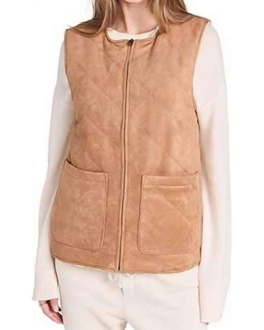 Z Supply Natural Cosmos Reversible Vest