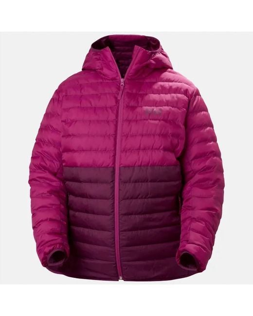 Helly Hansen Purple Banff Hooded Plus Sized Insulator Jacket