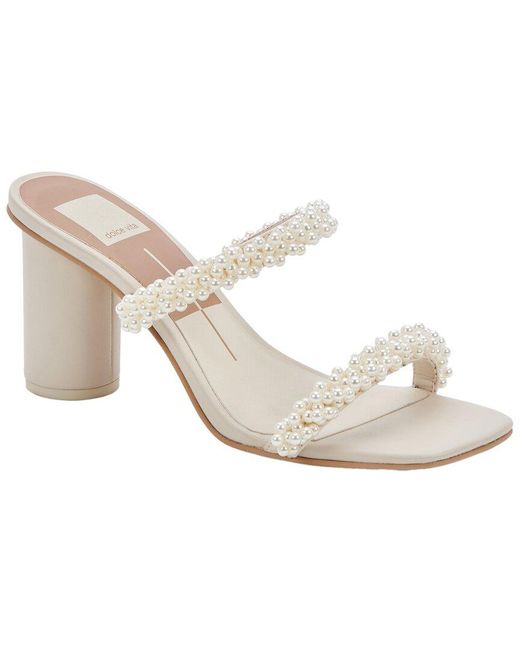 Dolce Vita White Noel Heel