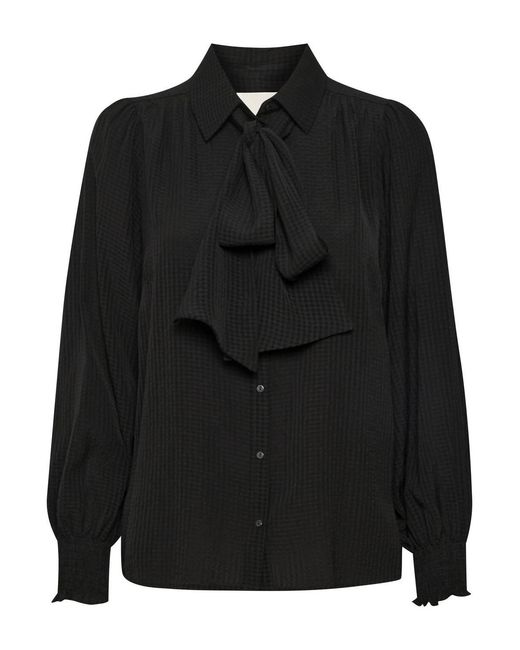 Part Two Black Rasha Blouse