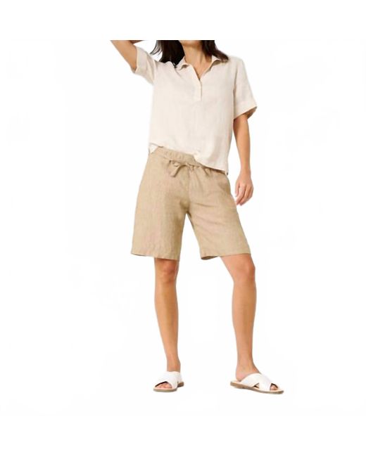 Brax Natural Mel B Bermuda Shorts