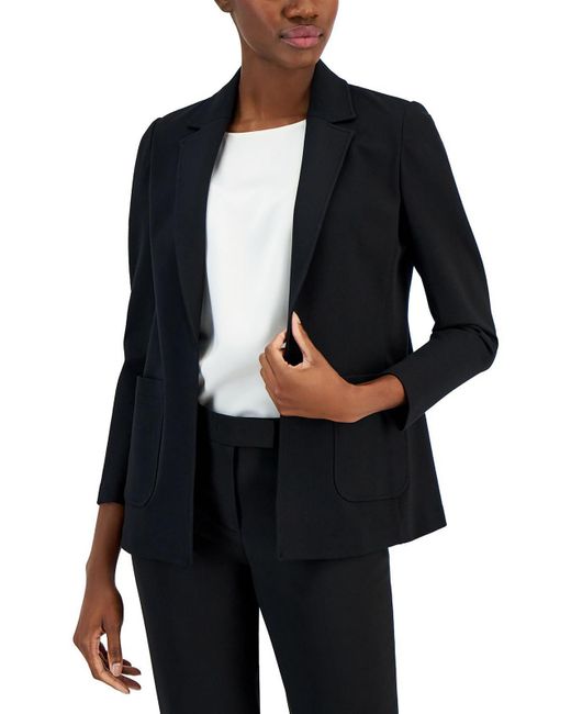Anne klein open front blazer sales