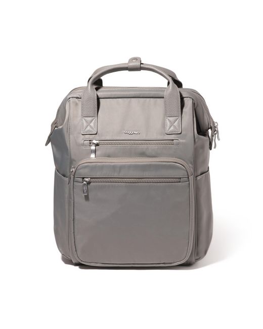 Baggallini Gray Chelsea Laptop Backpack
