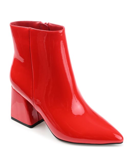 Journee Collection Red Collection Tru Comfort Foam Mylow Bootie
