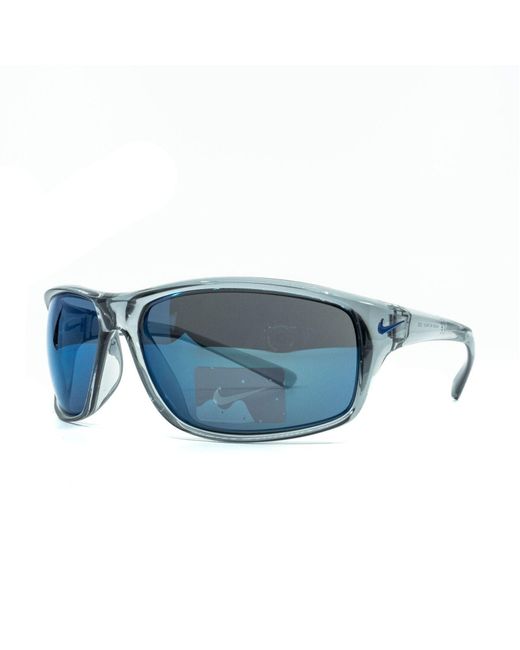 Nike Blue Adrenaline 64mm Wolf Sunglasses Ev1134-014-64