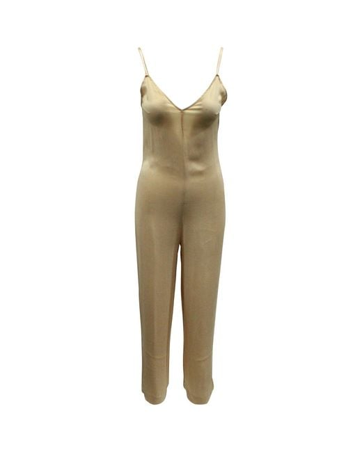 Ba&sh Green Chiva Sleeveless Jumpsuit